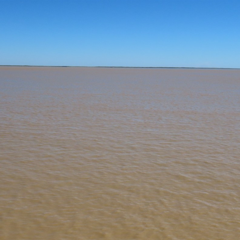 Views across King Sound to Mary Island