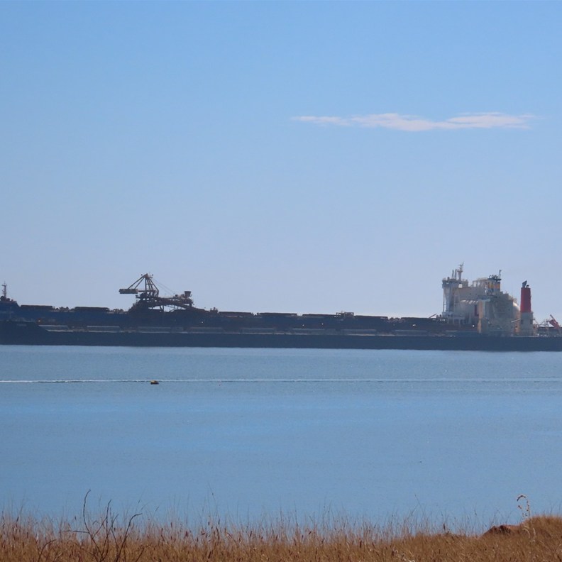 Huge Boats in Port