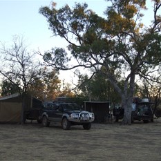 Our campsite - Windjana