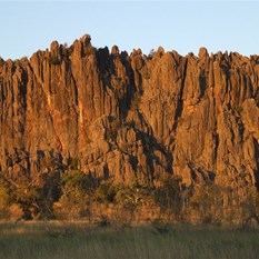The deepening colours of sunset - Windjana