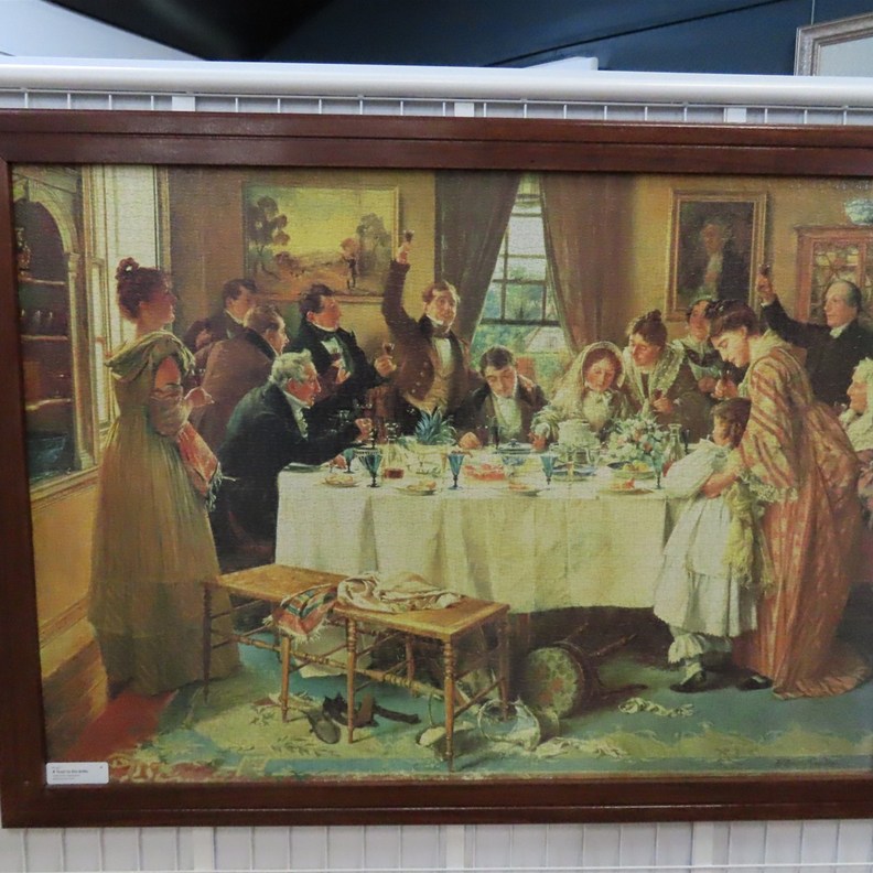 A toast to the Bride 4,000 pieces