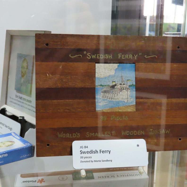 World's Smallest Wooden Jigsaw
