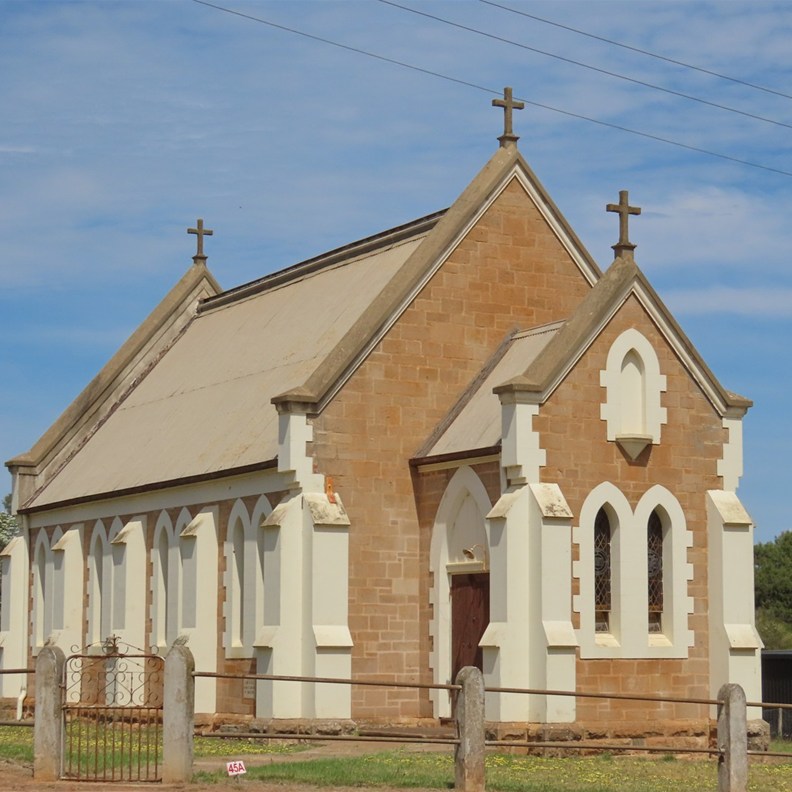 St Augustine's Catholic Church Built 1930 Wirrabara