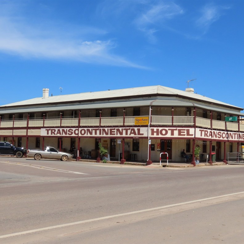 Transcontinental Hotel 1878