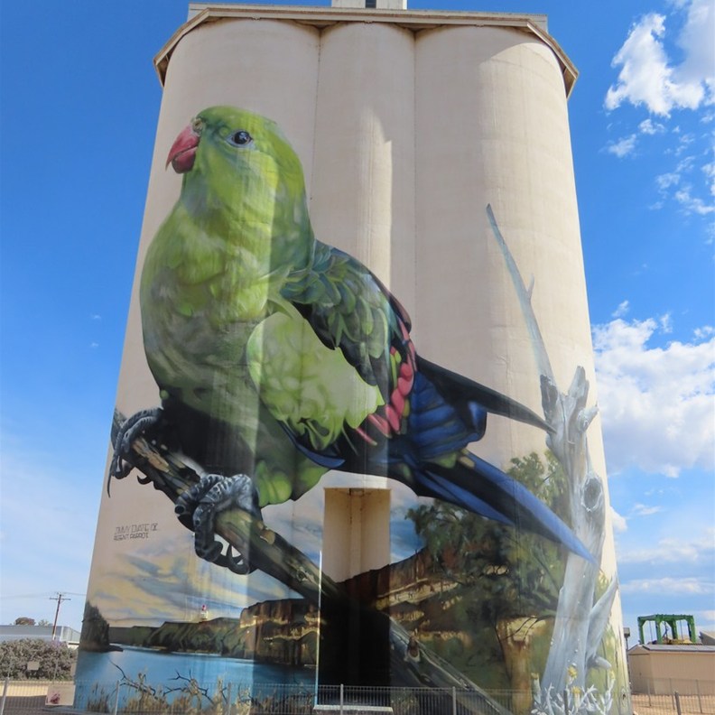 Waikerie Silo Art 2