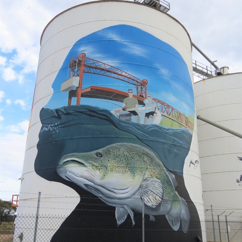 Paringa Silo Art 4