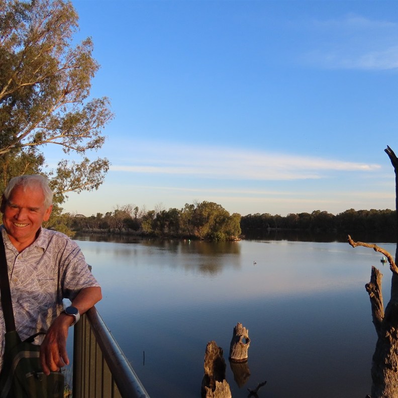 Confluence of Murray and Darling Rivers