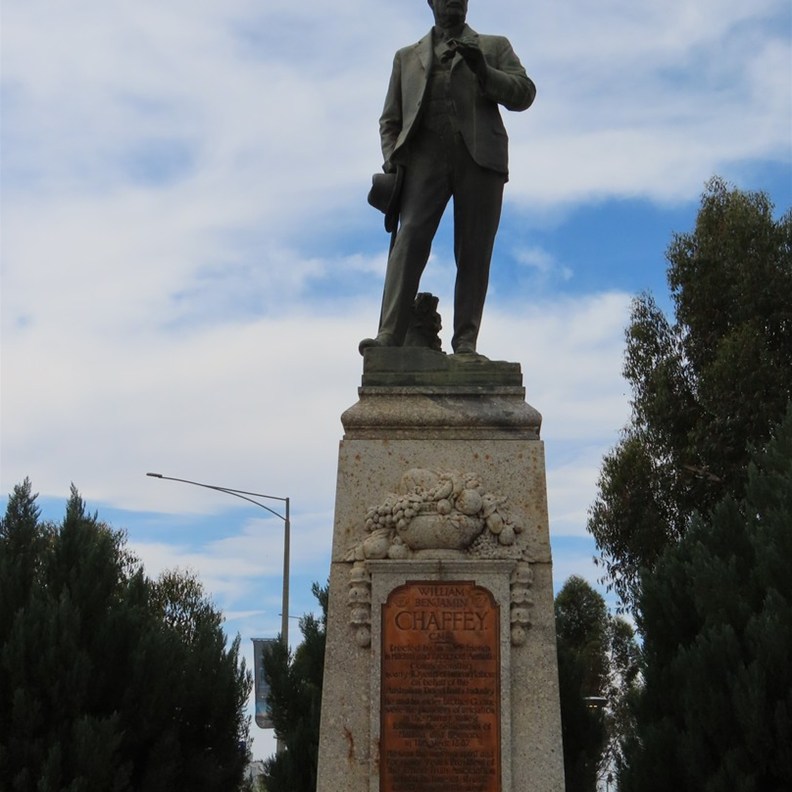William Chaffey Statue