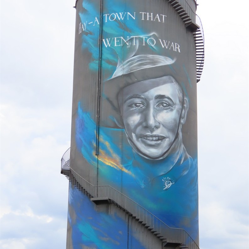 Water Tower Art 