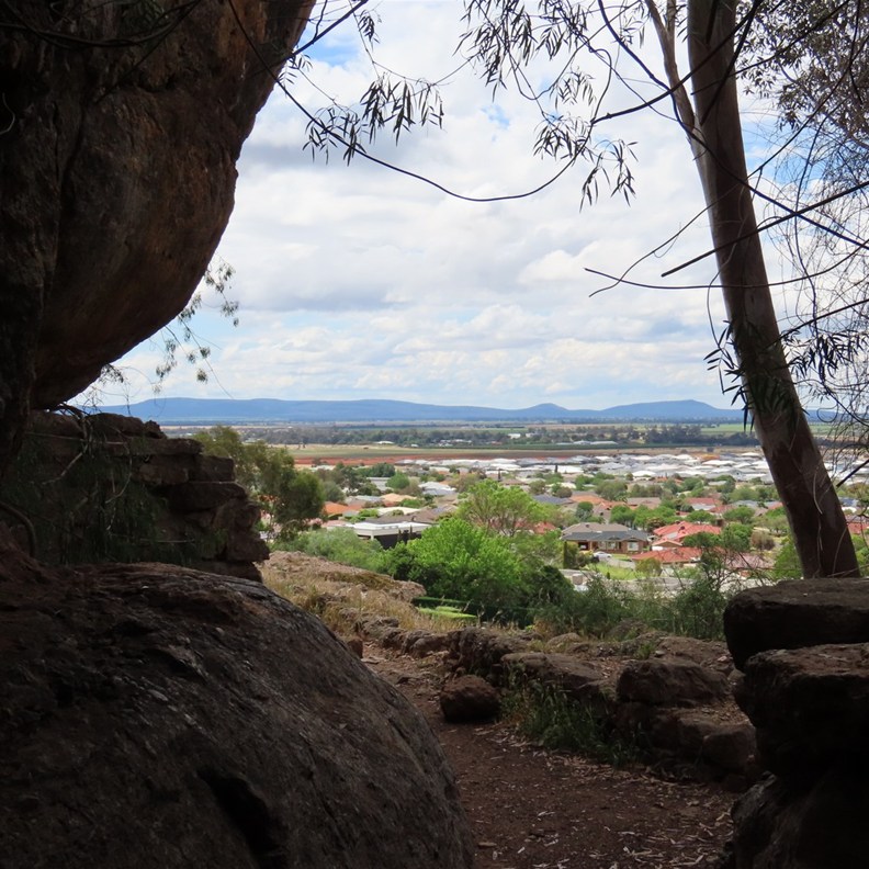 View from the cave