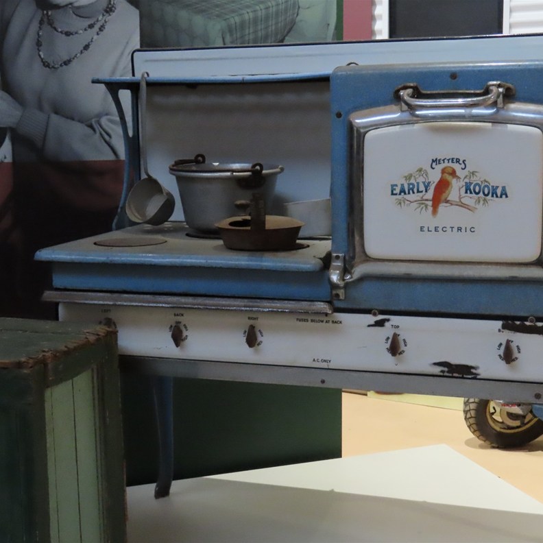 Kitchen Stove purchased second hand a source of pride