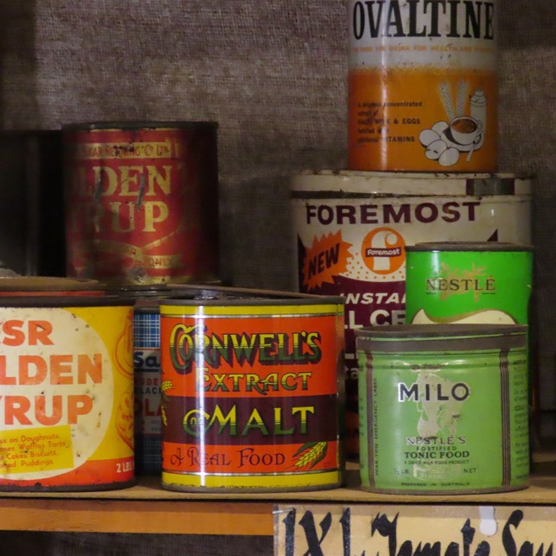 Old Milo Tin
