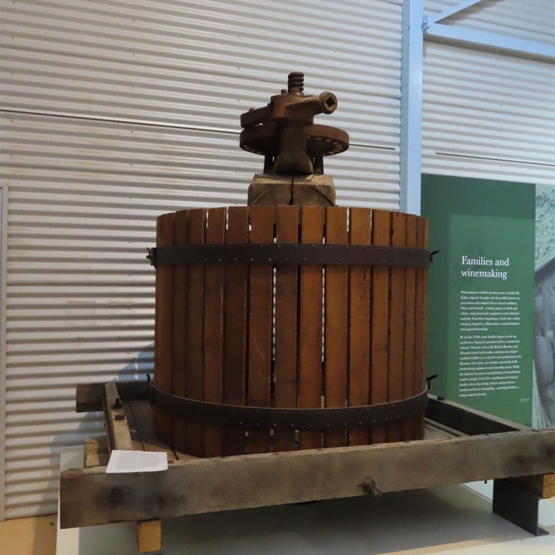1930's Basket Grape Press