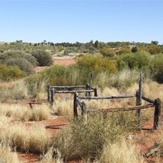 The lonely graves at Well 37