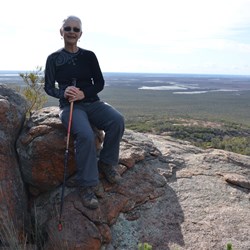 the views from Peak Charles and me!