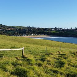 Looking north to Easts Beach from the Coastal Walk, Kiama