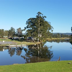 Bulahdelah free camp on the river was very picturesque