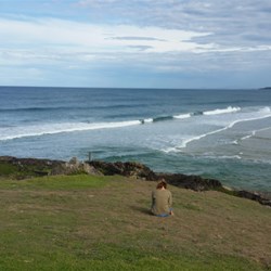 beach at Sawtell NSW