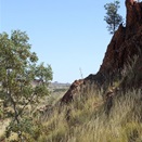 View from the cave along the Broadhurst Range