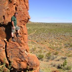 The track west to Tchukardine Pool.