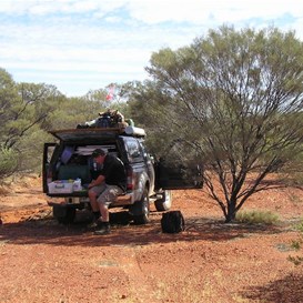 Lunch near McDougall Knob.