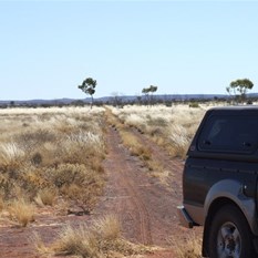 The Gary stretching north behind us.