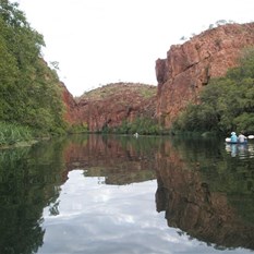 canoeing Boodjamulla - Lawn Hill N Pk Qld
