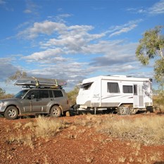 bush camp near Cloncurry 