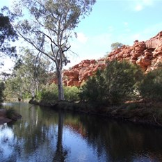 One of the magnificent pools deeper along Durba Gorge