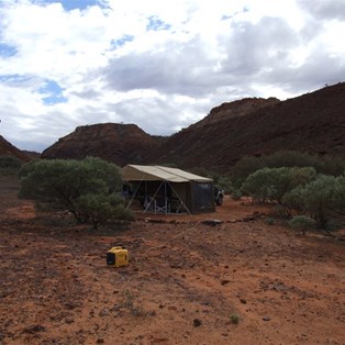 Camp and the Kipor digital (very Quiet) generator