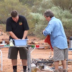 The morning chores - Cooking and the dishes...That's just not fair!