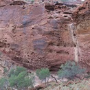 The sheer walls and water fall in Honeycomb