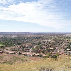 Newman from the hill.