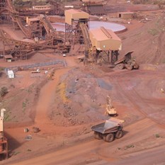 Big boys toys at the Mount Whaleback mine