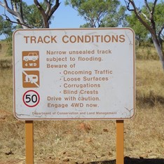 Well that makes it fairly obvious! -Track warnings