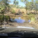 One of the creek crossings on Mabel Downs.