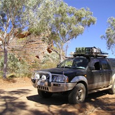 The road to Cathederal Gorge
