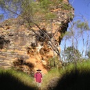 Heading along Piccaninny Creek.