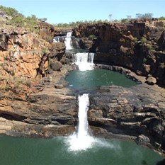 Mitchell Falls in all their glory