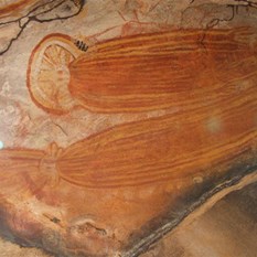 King Edward River art site