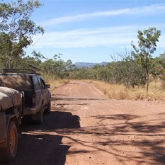A jump down heading towards the Home Valley Lookout
