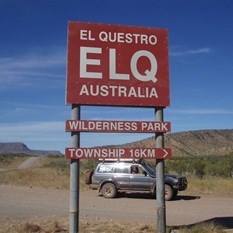HMAS Toy-tanic at the ELQ turnoff.