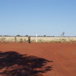 Great Central Road near Giles Mulga Park Rd Intersection