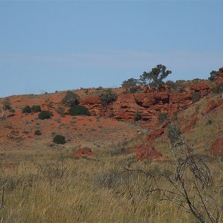 The Diebils emerging from the sand.