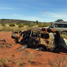 Yep, love those Petrol Toyotas! - A Hema map marker in the making!