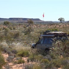 Heading west to Bocrabee Hill.