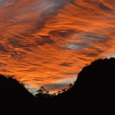 And a glorious sunset to finish the day.