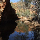 One of the minor pools along the gorge.