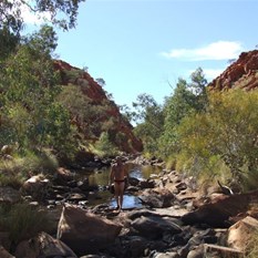 The upper reaches of the DQB gorge