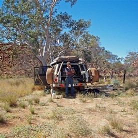 Morning tea at Curran Curran Rockhole